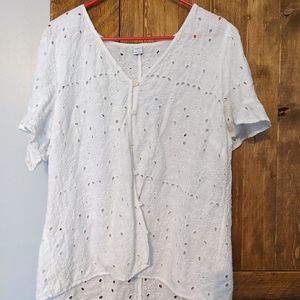 Old Navy Eyelet Blouse